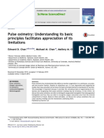 Pulse Oximetry: Understanding Its Basic Principles Facilitates Appreciation of Its Limitations