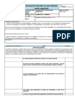 Evaluacion Del Primer Quimestre - E.C.A. Segundos