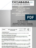 Laser and fibre optics