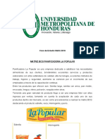 Matriz BCG Panificadora La Popular2