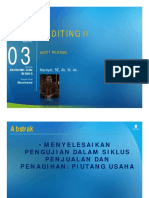 Auditing II (Tm3)