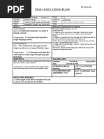 Year 4 Daily Lesson Plans: Skills Pedagogy (Strategy/Activity)