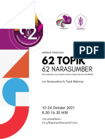 List Topik Dan Narasumber Webinar 2021