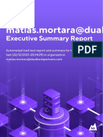 Executive Summary - Recorded Test