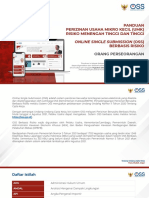 A.5.1 Perizinan Berusaha UMK Risiko Menengah Tinggi Dan Tinggi - Orang Perseorangan