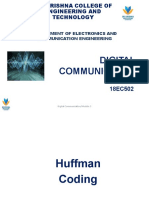 3.3 Huffman Coding
