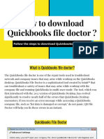 Follow The Steps To Download Quickbooks File Doctor