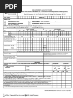 LIC Revival Form 680 Health Statement | PDF | Life Insurance | Insurance