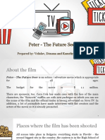 Peter - The Future Seer: Prepared By: Velislav, Dimana and Kameliya, 8. A Class