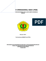 Prosedur Operasional Baku (Pob) 2021