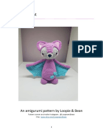 Betty The Bat: An Amigurumi Pattern by Loopie & Bean