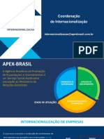 Apresentação Programa de Internacionalização Apex-Brasil Novembro2018