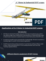 Application of A.C Motor in Industrial EOT Cranes