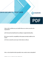 Data Security - Test Case