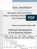 Chap. 5. Banking Industry Structure and Competition