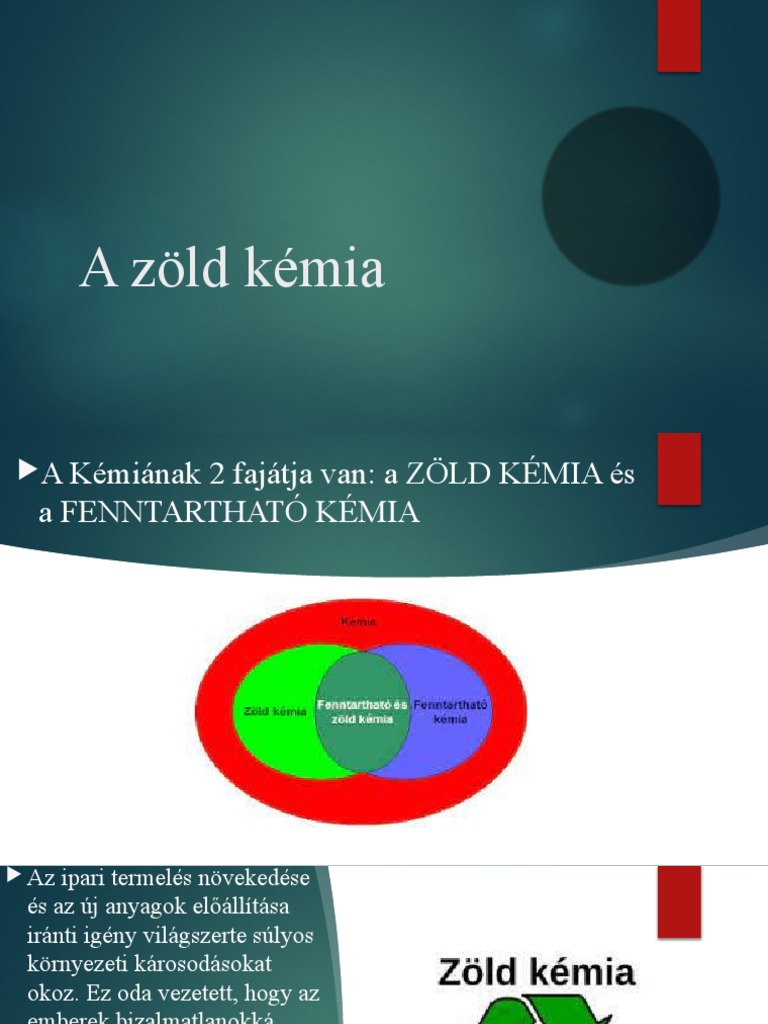 Zöld Kémia | PDF