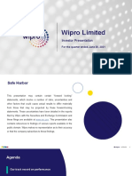 Wipro Limited: Investor Presentation