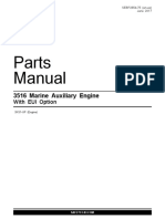 Parts Manual: 3516 Marine Auxiliary Engine
