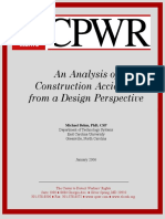 An Analysis of Construction Accidents From A Design Perspective