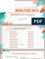 Kelompok 3 - Latihan Uji Normalitas Data