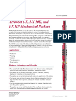 Arrowset I-X, I-X 10K, and I-X HP Mechanical Packers: Applications