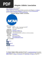 National Collegiate Athletic Association