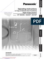 Operating Instructions: DP-8020E / 8020P / 8016P