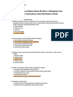 SOAL PENDALAMAN MATERI KD 3.2 