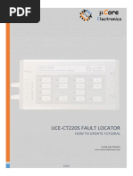 Uce-Ct220S Fault Locator: HOW TO Update Tutorial