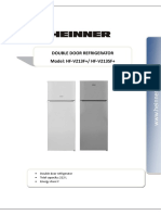 Manual Frigider Heinner 213 Litri