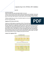 Analisis Macam-Macam Algoritma Page ACAK, OPTIMAL, FIFO, Modifikasi FIFO, LRU DLL