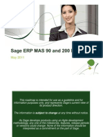 Sage MAS90 Roadmap May 2011
