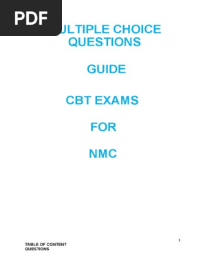 1060 Cbt Questions