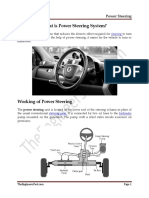 What Is Power Steering System?