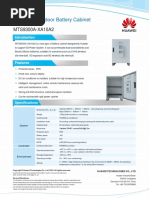 5G Power Outdoor Battery Cabinet: MTS9300A-XA10A2