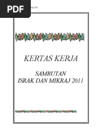 Kertas Kerja Israk Mikraj