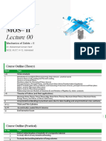 MOS-II Lecture 00 - Course Information