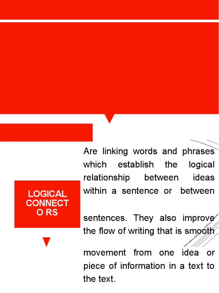 Logical Connectors PDF Cognition