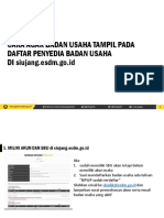 Tata Cara Badan Usaha Tertampil Pada Daftar Penyedia Layanan - 2