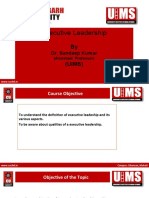 Executive Leadership: by (UIMS)