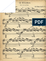 Chopin Etudes Op. 10 Ignaz Friedman Charles Fischer 1913