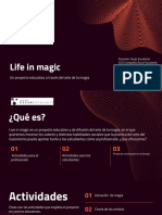 Presentación proyecto life in magic 