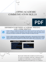 Maheka----developing academic communication skills