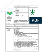 SOP Imunisasi Penyimpanan Vaksin Lantung Pada Suhu 2-8 Drajat