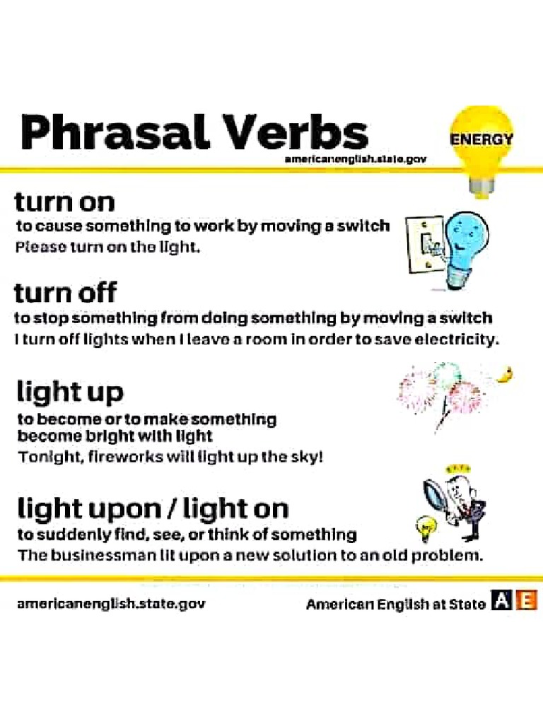 Different Types of Phrasal Verbs | PDF