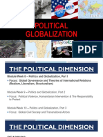Module 8 - Political Globalization, Part 1 - Live Session Slides