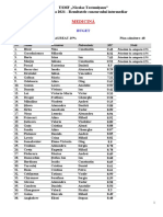 USMF Admitere2021 Rezultate Concurs Intermediar 0