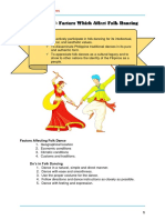 Chapter 7 - Factors Affects Folk Dancing