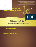 Bài Giảng Cảnh Khuya - Rằm Tháng Giêng