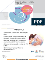 Atención prenatal, parto y puerperio en ESAMYN
